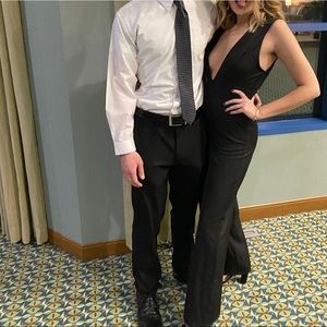 Forever 21 low cut jumpsuit small